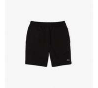 Shorts dritti in felpa Lacoste Sport Nero M Tinta unita