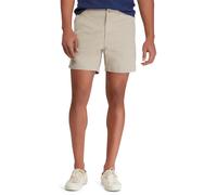 Shorts dritto in cotone stretch Prepster Beige S Tinta unita