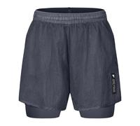 Shorts foderati da donna Endura AllTrack Lite Gris
