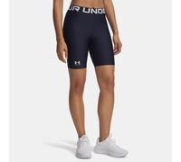 Shorts HeatGear® da 20 cm (8") da donna Midnight Blu Marino / Bianco S