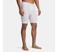 Pantaloncini a compressione under armour heatgear elite bianchi da uomo