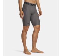 Shorts HeatGear® Pocket da 23 cm da uomo Carbon Heather / Nero XXL