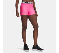 Shorts HeatGear® Shorty da 8 cm (3") da donna Aero Rosa / Bianco XL