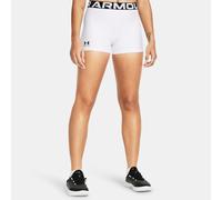 Shorts HeatGear® Shorty da 8 cm (3") da donna Bianco / Nero L