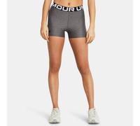 Shorts HeatGear® Shorty da 8 cm (3") da donna Charcoal Light Heather / Nero XL