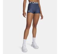 Shorts HeatGear® Shorty da 8 cm (3") da donna Downpour Grigio / Bianco M