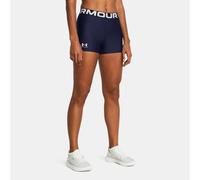 Shorts HeatGear® Shorty da 8 cm (3") da donna Midnight Blu Marino / Bianco L