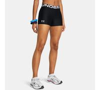 Shorts HeatGear® Shorty da 8 cm (3") da donna Nero / Bianco XXL