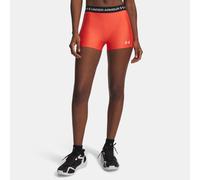 Shorts HeatGear® Shorty da 8 cm (3") da donna Venom Rosso / Bianco XL