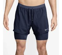 Shorts ibridi Nike Stride 5" Bleu XL