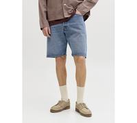 Shorts in denim Blu L Tinta unita