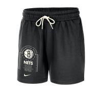 Shorts in fleece Brooklyn Nets Club Courtside Nike NBA - Uomo - Nero XS