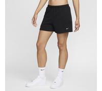 Shorts in French Terry a vita media 10 cm Nike Sportswear Chill Terry - Donna - Nero S (IT 40-42)