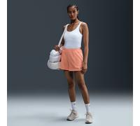 Shorts in French Terry a vita media 10 cm Nike Sportswear Chill Terry - Donna - Arancione L (IT 48-50)