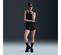 Shorts in twill a vita media Nike Collection - Donna - Nero M (IT 44-46)