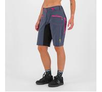 Karpos Ballistic Evo Shorts Blu L Donna Ombre Blue / Black / Cabaret