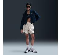 Shorts loose fit a vita media con grafica Nike Sportswear - Donna - Bianco XXL (IT 56-58)