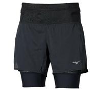 Mizuno Trail Multipocket 2-in-1 Shorts Nero M Donna