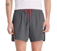 Pantaloni corti New Balance RC Ultra Light Split 5 inch grigio rosso - XL