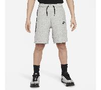 Nike Boy's Pantaloncini B NSW Tech FLC Short, Dk Grey Heather/Black/Black, FD3289-063, L