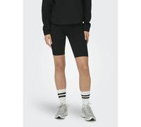 Shorts Noon aderente lunghezza ciclista Nero M Tinta unita