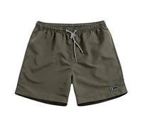 Shorts Pantaloncini da Bagno Uomo Classics Swim Sottile ad Asciugatura Rapida (5XL,Army Green)
