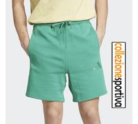 SHORTS PANTALONCINO ADIDAS ALL SZN FRENCH TERRY - JI6417 col. verde