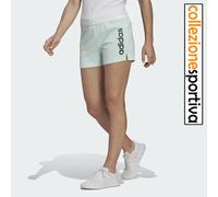 SHORTS PANTALONCINO DONNA ADIDAS HE9363 W LIN FT SHO VERDE ICEMINT