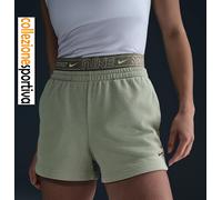 SHORTS PANTALONCINO DONNA NIKE SPORTSWEAR CHILL TERRY - IB7885-370 - col. verde