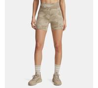 Shorts Project Rock Middy da donna City Khaki / Nero XL