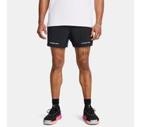 Shorts Project Rock Ultimate da 13 cm (5") da uomo Nero / Bianco XXL