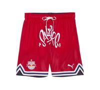 Shorts PUMA HOOPS x FC Rosso Bull Salzburg da uomo, Sports, Rosso/Navy/Aop, M M