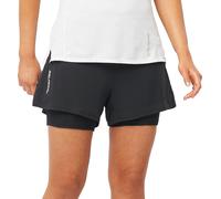 Salomon - Women's Sense Aero 2in1 Short - Pantaloncini da running S nero