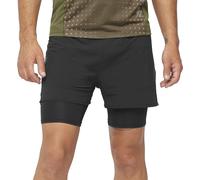 SALOMON Sense 2in1 Shorts M - Uomo - Nero - Taglia XL- modello 2025