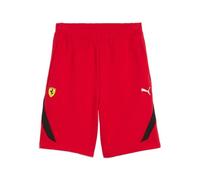 Shorts Scuderia Ferrari PM1 da uomo Rosso Regular Fit Sportivo Pantaloncino New