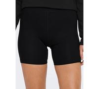 Only Pantaloncini da Donna Onpperformance in Jersey, Nero, M