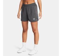 Shorts Under Armour Challenger Knit da 11 cm (4,5") da donna Castlerock / Bianco XS