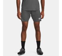 Shorts Under Armour Challenger Knit da 18 cm (7") da uomo Castlerock / Bianco S