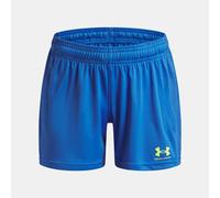 Shorts Under Armour Challenger Knit da ragazza Blu Atlantis / High Vis Giallo YSM (127 - 137 cm)