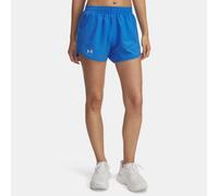 Shorts Under Armour Fly-By da 8 cm (3") da donna Blu Atlantis / Blu Atlantis / Riflettente S