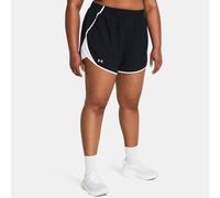 Under Armour Fly By 3in Shorts Nero 3X Donna