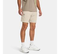 Pantaloni corti Under Armour Icon Fleece bianco crema - S