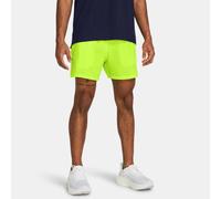 Shorts Under Armour Launch da 13 cm (5") da uomo High Vis Giallo / High Vis Giallo / Riflettente M