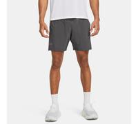 Shorts Under Armour Launch Elite 2-in-1 da 18 cm (7") da uomo Castlerock / Castlerock / Riflettente M