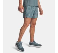 Shorts Under Armour Launch Pro Printed da 18 cm (7") da uomo Serpentine / Jasper Blu / Riflettente S