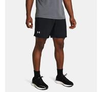 Shorts Under Armour Launch Unlined da 18 cm da uomo Nero / Nero / Riflettente M