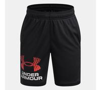 Shorts Under Armour Tech™ Logo da ragazzo Nero / Venom Rosso YSM (127 - 137 cm)