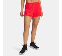 Shorts Under Armour Tech™ Mesh Play Up da 8 cm (3") da donna Racer Rosso / Nero XXL