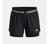 Under Armour UA Tech Play Up 2N1 Short Shorts con slip XL Nero
