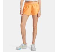 Shorts Under Armour Tech™ Play Up da 8 cm (3") da donna Arancione Bloc / Bianco XS